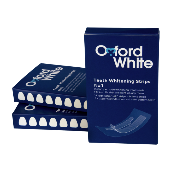 step-by-step guide on using advanced teeth whitening strips at home